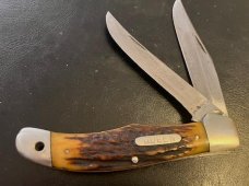 BEAUTIFUL STAG OLD H.SEARS 1865- QUEEN-FOLDING HUNTER