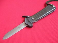 Vintage Large Size BUND German Luftwaffe PARATROOPER Gravity Knife - MINT IN BOX !