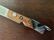 Russian Prison Knife (RPK) Switchblade, Keychain Ring And Bottle Opener, Unused