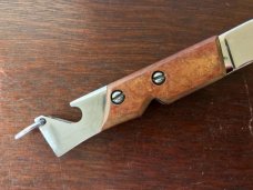 Russian Prison Knife (RPK) Switchblade, Keychain Ring And Bottle Opener, Unused