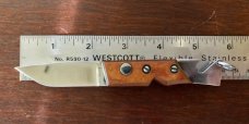 Russian Prison Knife (RPK) Switchblade, Keychain Ring And Bottle Opener, Unused