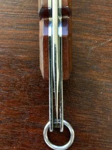 Russian Prison Knife (RPK) Switchblade, Keychain Ring And Bottle Opener, Unused