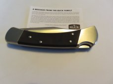 Buck 110 Elite Automatic Lockback Knife Black G-10 (3.75" S30V Satin)  NIB