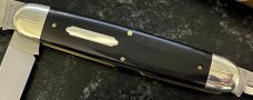 Great Eastern Cutlery Tidioute #981316 Texas Cattle Knife, Gabon Ebony, Unused (GEC 98) 