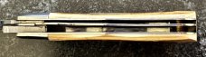 Great Eastern Cutlery Tidioute #452112 LT STL Lumber Jack Knife, Frontier Bone, Unused (GEC 45) 