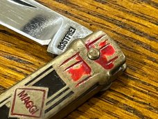 Parker Maggi's Wurze 3-Blade Pocket Knife w/Brass Maggi's Wurze Scales Germany 