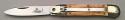 7 3/4" Hubertus German Classic Springer, "Ivory", NOS vintage collector knife, c.1984