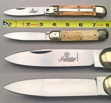 7 3/4" Hubertus German Classic Springer, "Ivory", NOS vintage collector knife, c.1984