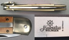 7 3/4" Hubertus German Classic Springer, "Ivory", NOS vintage collector knife, c.1984