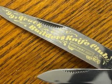Fight'n Rooster Ltd Ed 1991 "Truck Builders Knife Club" Toothpick w/Stag Scales SN#065 Germany