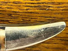 Fight'n Rooster Ltd Ed 1991 "Truck Builders Knife Club" Toothpick w/Stag Scales SN#065 Germany