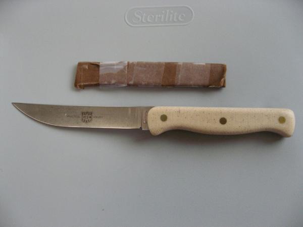 GREAT EASTERN KITCHEN KNIFE WITH MUSLIN MICARTA HANDLE