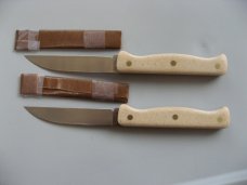 GREAT EASTERN KITCHEN KNIFE WITH MUSLIN MICARTA HANDLE