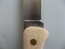 GREAT EASTERN KITCHEN KNIFE WITH MUSLIN MICARTA HANDLE