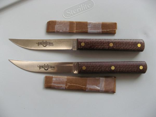 GREAT EASTERN KITCHEN KNIFE WITH RUSTIC BURLAP MICARTA HANDLE