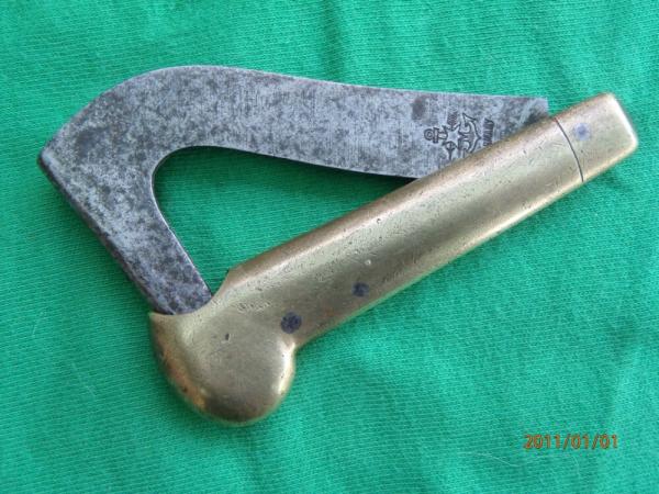 Wester Bros. Brass Timberscribe , Raise knife Wester Bros. Brass Timberscribe , Raise knife