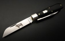 Great Eastern Cutlery #86 Angus Jack Massacar Ebony Well Done GEC 863221