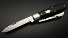 Great Eastern Cutlery #86 Angus Jack Massacar Ebony Well Done GEC 863221