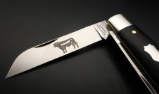 Great Eastern Cutlery #86 Angus Jack Massacar Ebony Well Done GEC 863221