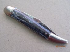 Imperial Prov RI Toothpick Swirl Blue Handles