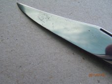 Imperial Prov RI Toothpick Swirl Blue Handles