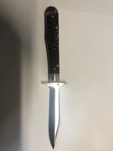 Case XX Cheetah Lockback Swing Guard KNIFE USA 6111 1/2L 6-DOT 1974 # 23-K-27