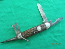 Remington Official Scout knife R3333 Bone