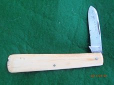 J. Curley & Brother New York Ivory Budding/Spud knife