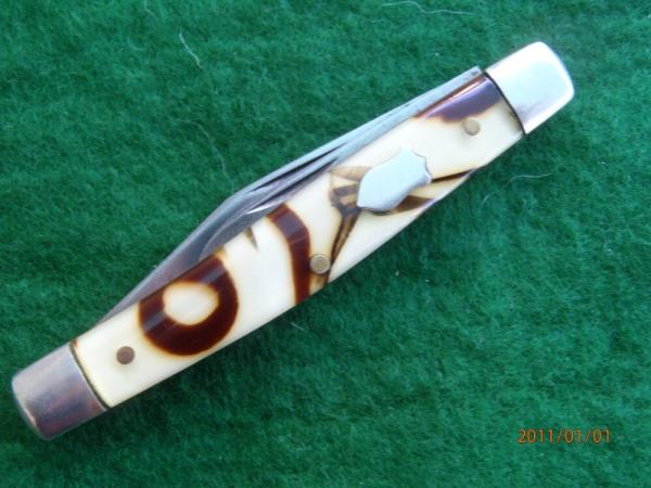 Schrade Walden NY USA Jack with Butter & Molasses Handles