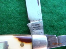 Schrade Walden NY USA Jack with Butter & Molasses Handles