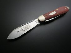 Great Eastern Cutlery #85 Crown Lifter Natural Canvas Micarta GEC 852221CL