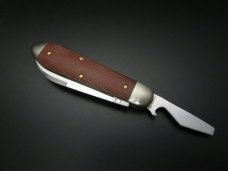 Great Eastern Cutlery #85 Crown Lifter Natural Canvas Micarta GEC 852221CL