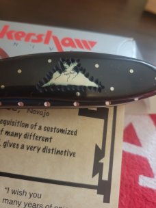 Kershaw leek usa ,Brian YELLOWHORSE custom * LIMITED to 100 