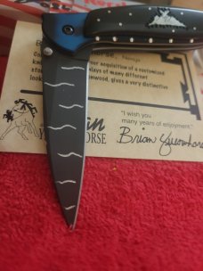 Kershaw leek usa ,Brian YELLOWHORSE custom * LIMITED to 100 
