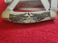 Beautiful CASE xx SOWBELLY  fighting gator knife