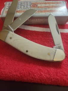 Beautiful CASE xx SOWBELLY  fighting gator knife