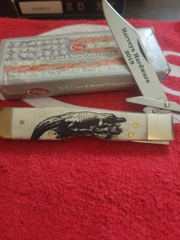Case cheetah limited to 25 * harveys hardware knife 2019