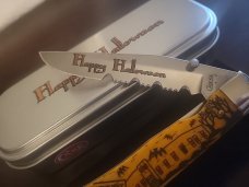 2008 case xx Halloween trapperlock knife 