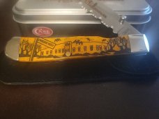 2008 case xx Halloween trapperlock knife 