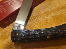 Case xx SODBUSTER JR  mederaian blue pocket worn