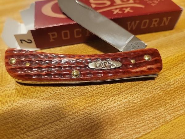 Case xx pocket worn old Redbone SODBUSTER jr