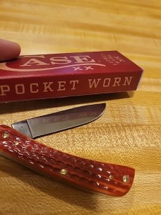 Case xx pocket worn old Redbone SODBUSTER jr