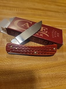 Case xx pocket worn old Redbone SODBUSTER jr