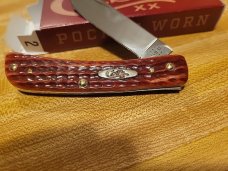 Case xx pocket worn old Redbone SODBUSTER jr