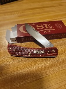 Case xx pocket worn old Redbone SODBUSTER jr