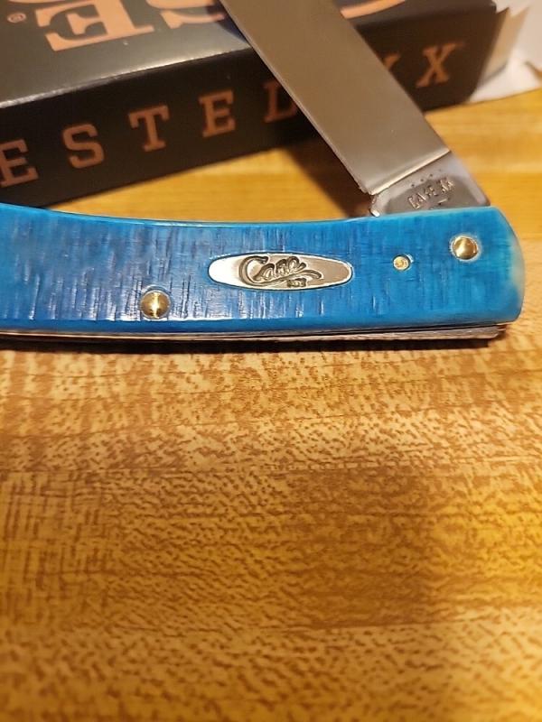 Case xx SODBUSTER jr * Caribbean blus