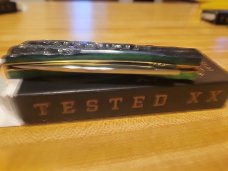 Case SODBUSTER jr hunter Green bone