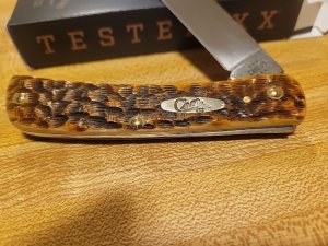 Case amber bone SODBUSTER JR
