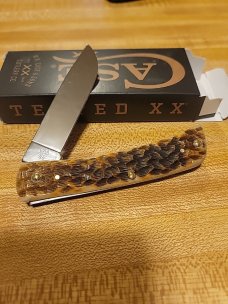 Case amber bone SODBUSTER JR 