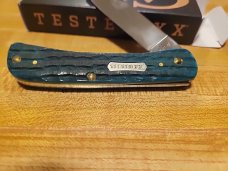 Case SODBUSTER jr, jade kinfolk jig bone